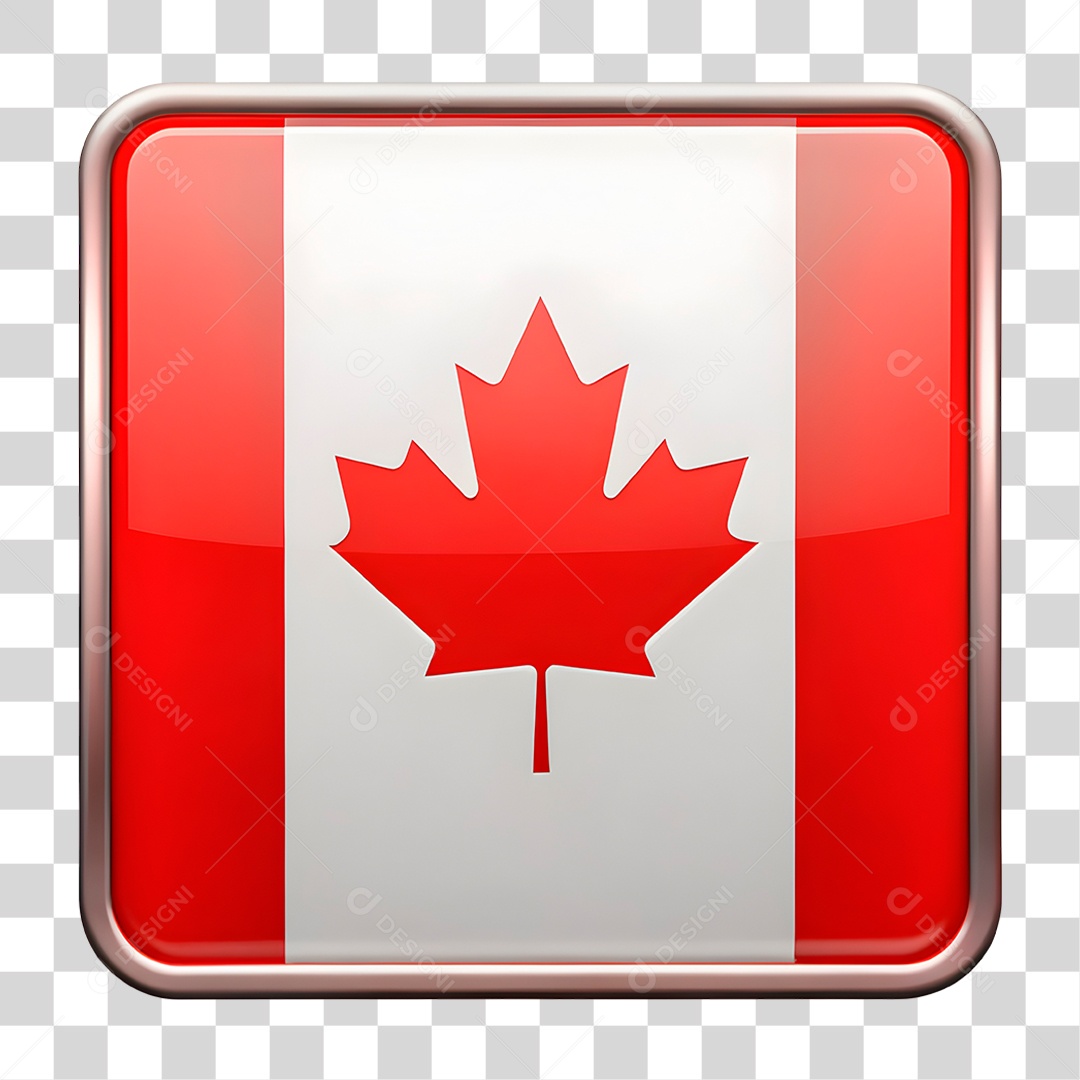 Bandeira do Canadá PNG Transparente