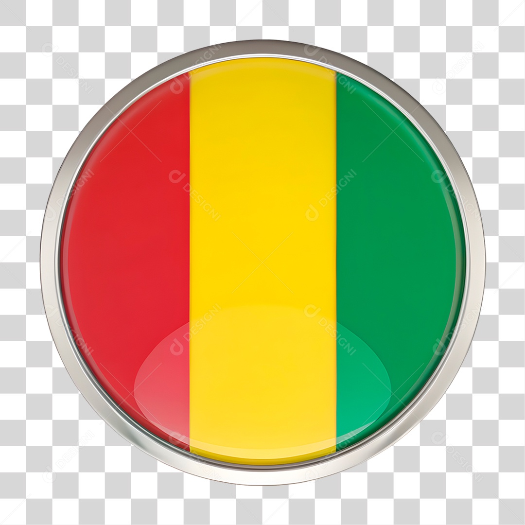 Bandeira Guiné PNG Transparente