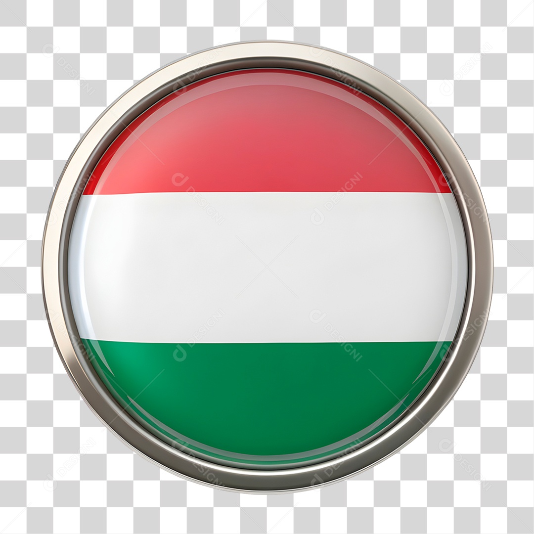 Bandeira Hungria PNG Transparente