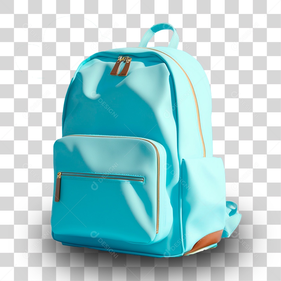 Mochila Escolar PNG Transparente