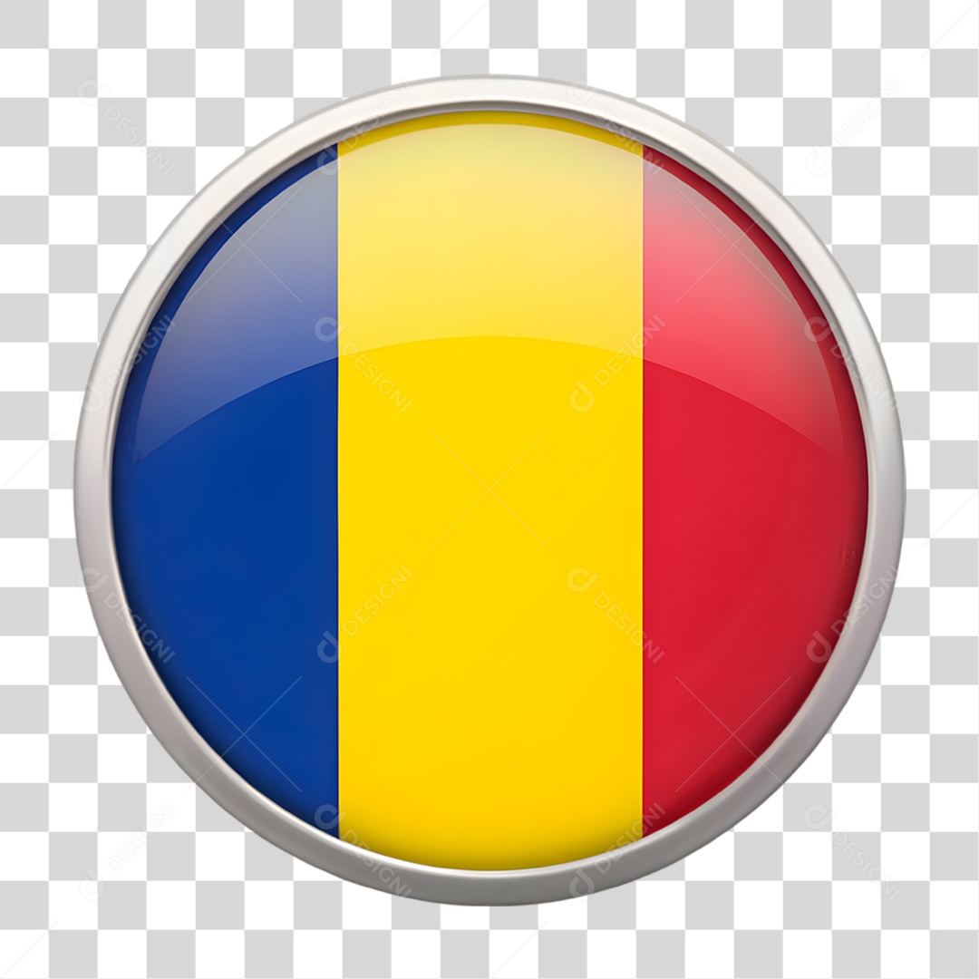 Bandeira da Roménia PNG Transparente