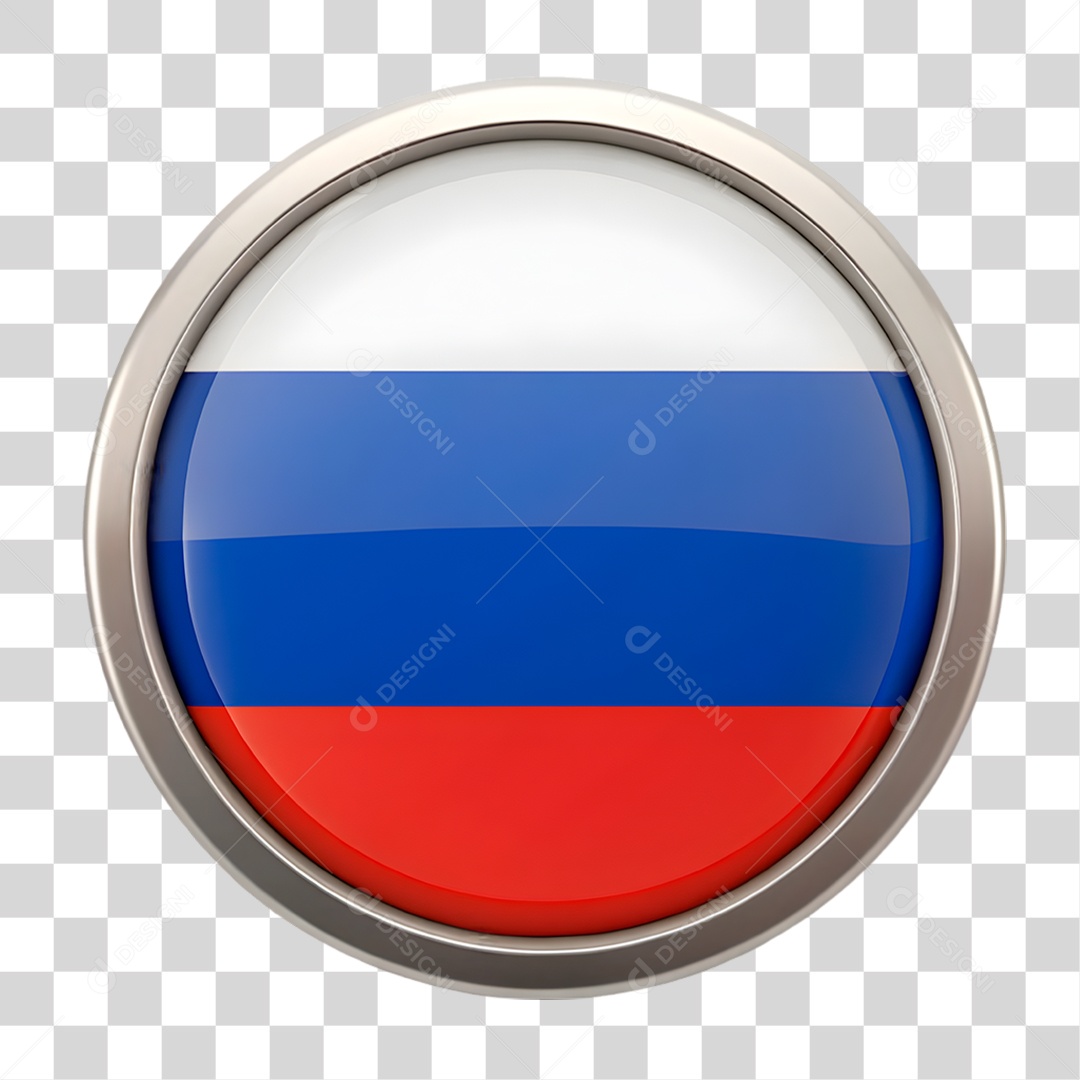 Bandeira Rússia PNG Transparente