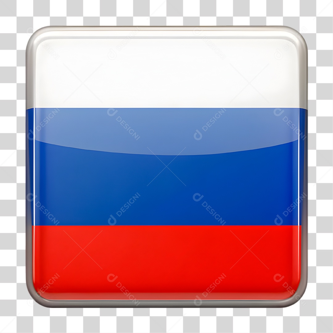 Bandeira da Rússia PNG Transparente