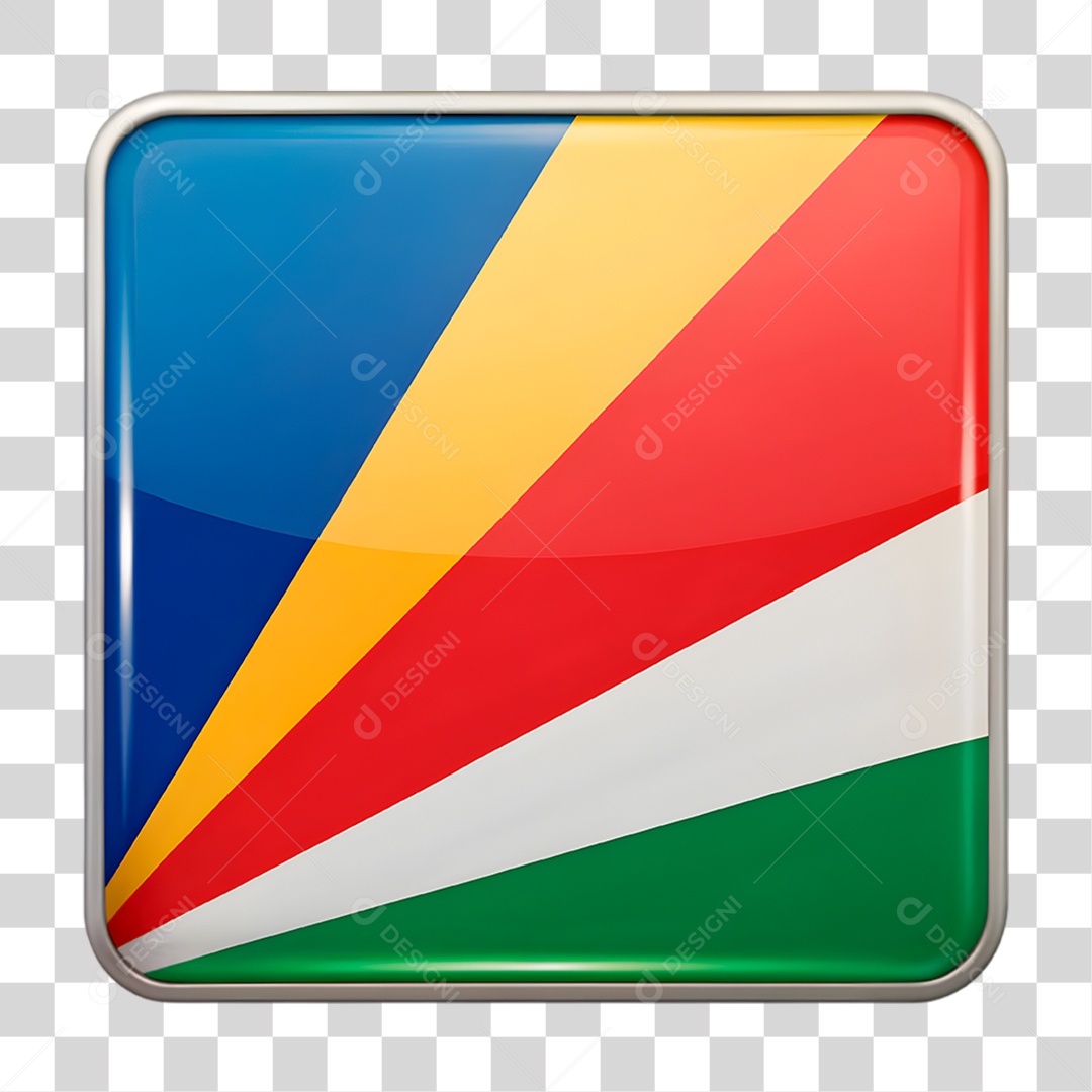 Bandeira das Seychelles PNG Transparente