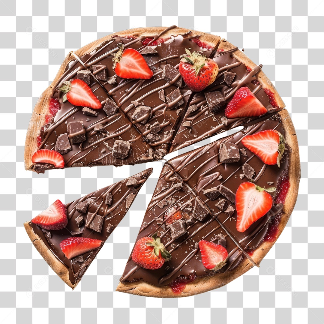 Pizza Vários Sabores PNG Transparente