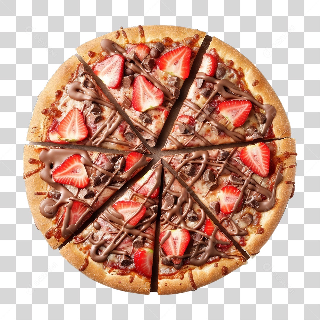 Pizza Vários Sabores PNG Transparente