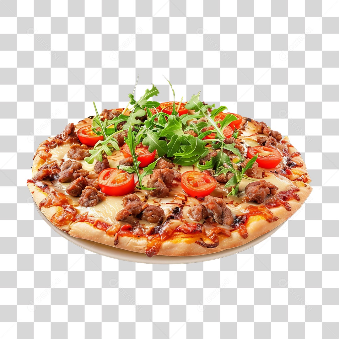 Pizza Vários Sabores PNG Transparente