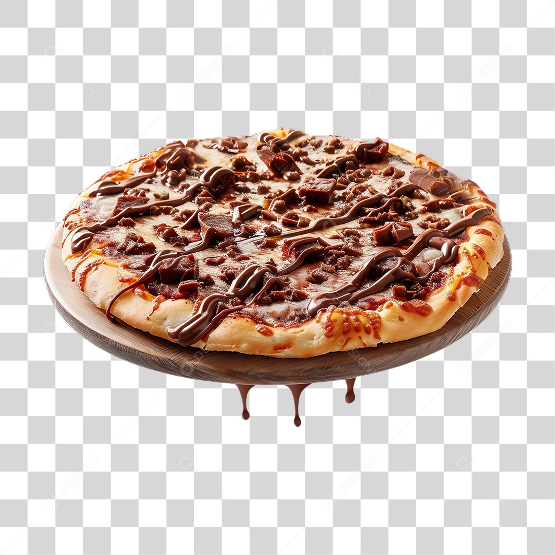 Pizza Vários Sabores PNG Transparente