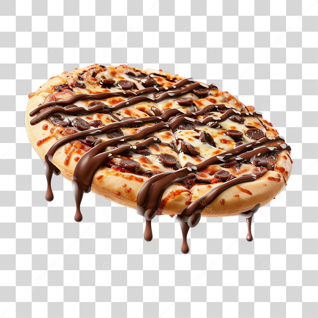 Pizza Vários Sabores PNG Transparente