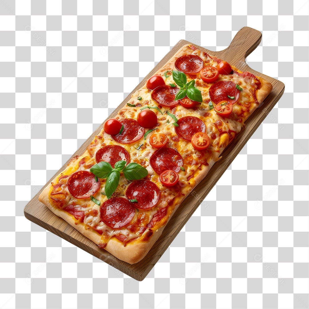 Pizza Vários Sabores PNG Transparente