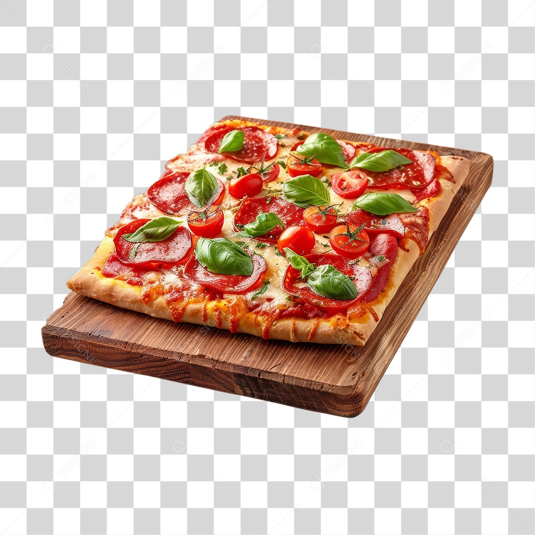 Pizza Vários Sabores PNG Transparente