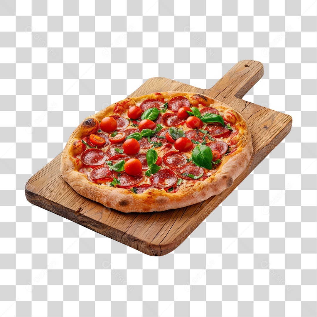 Pizza Vários Sabores PNG Transparente