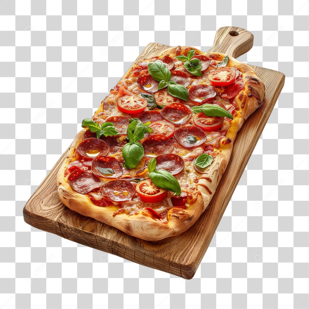 Pizza Vários Sabores PNG Transparente