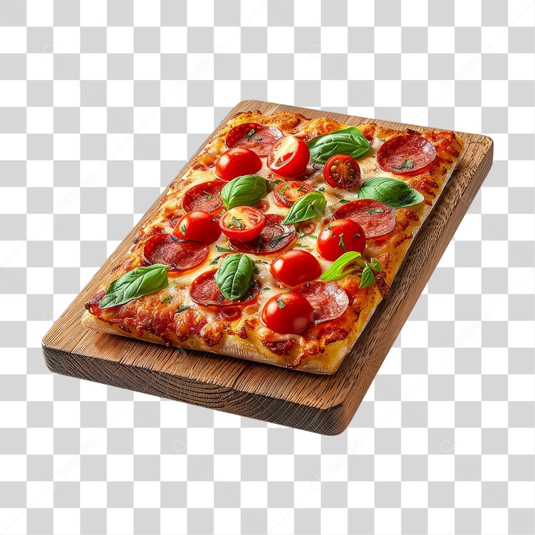 Pizza Vários Sabores PNG Transparente