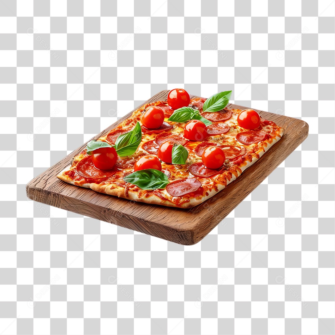 Pizza Vários Sabores PNG Transparente