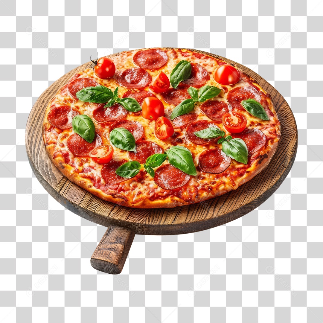 Pizza Vários Sabores PNG Transparente