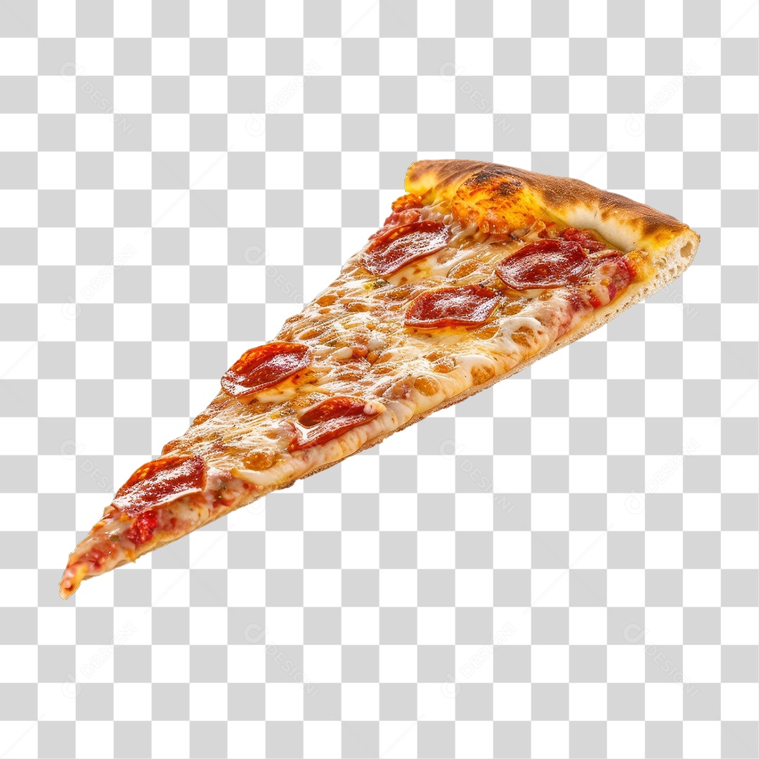 Fatia de Pizza Vários Sabores PNG Transparente