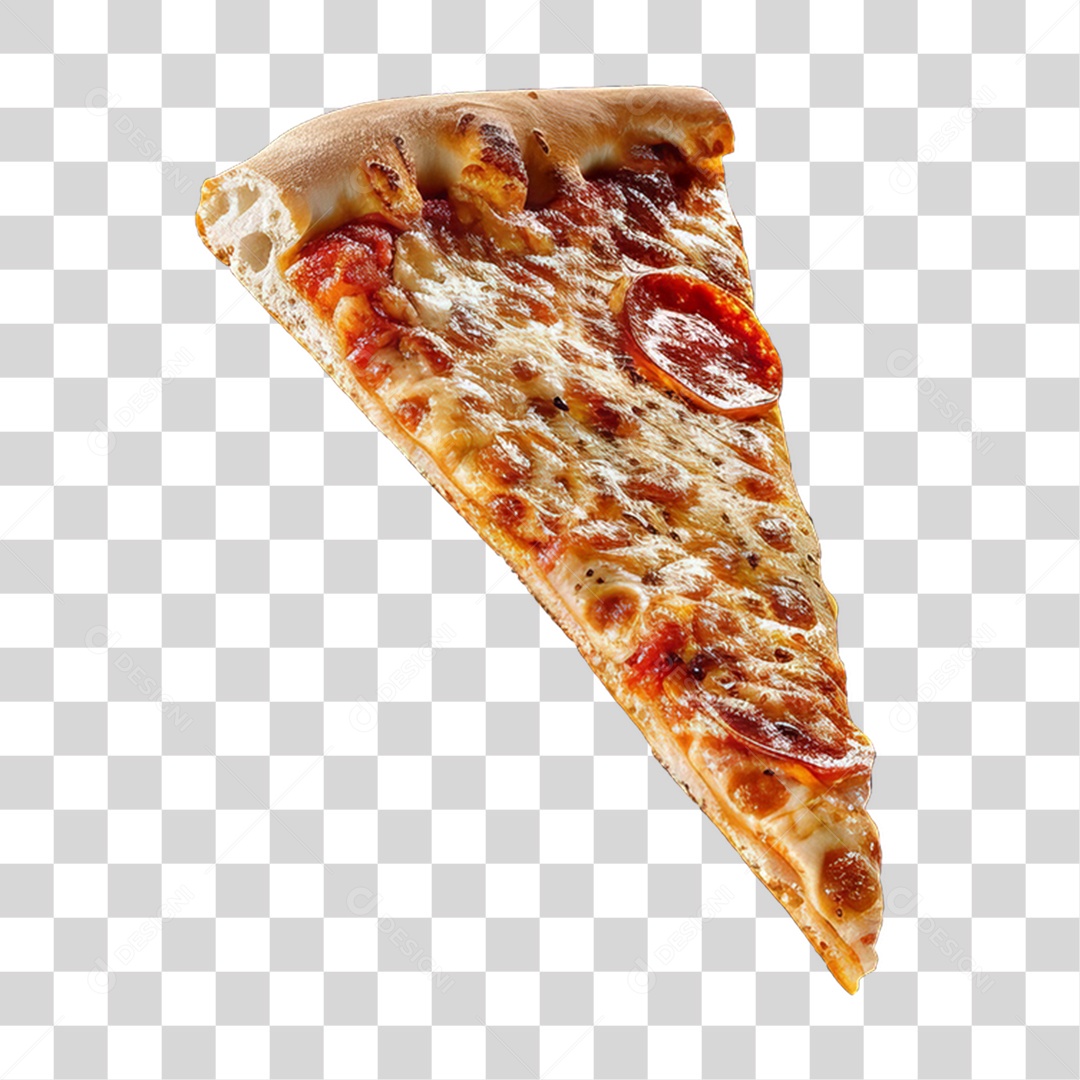 Fatia de Pizza Vários Sabores PNG Transparente