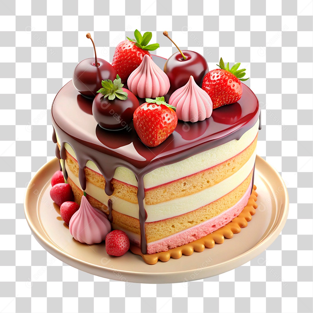 Doce Bolos PNG Transparente