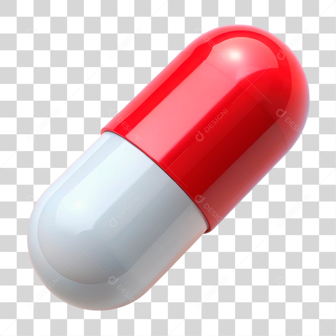 Cápsula de Remédio PNG Transparente