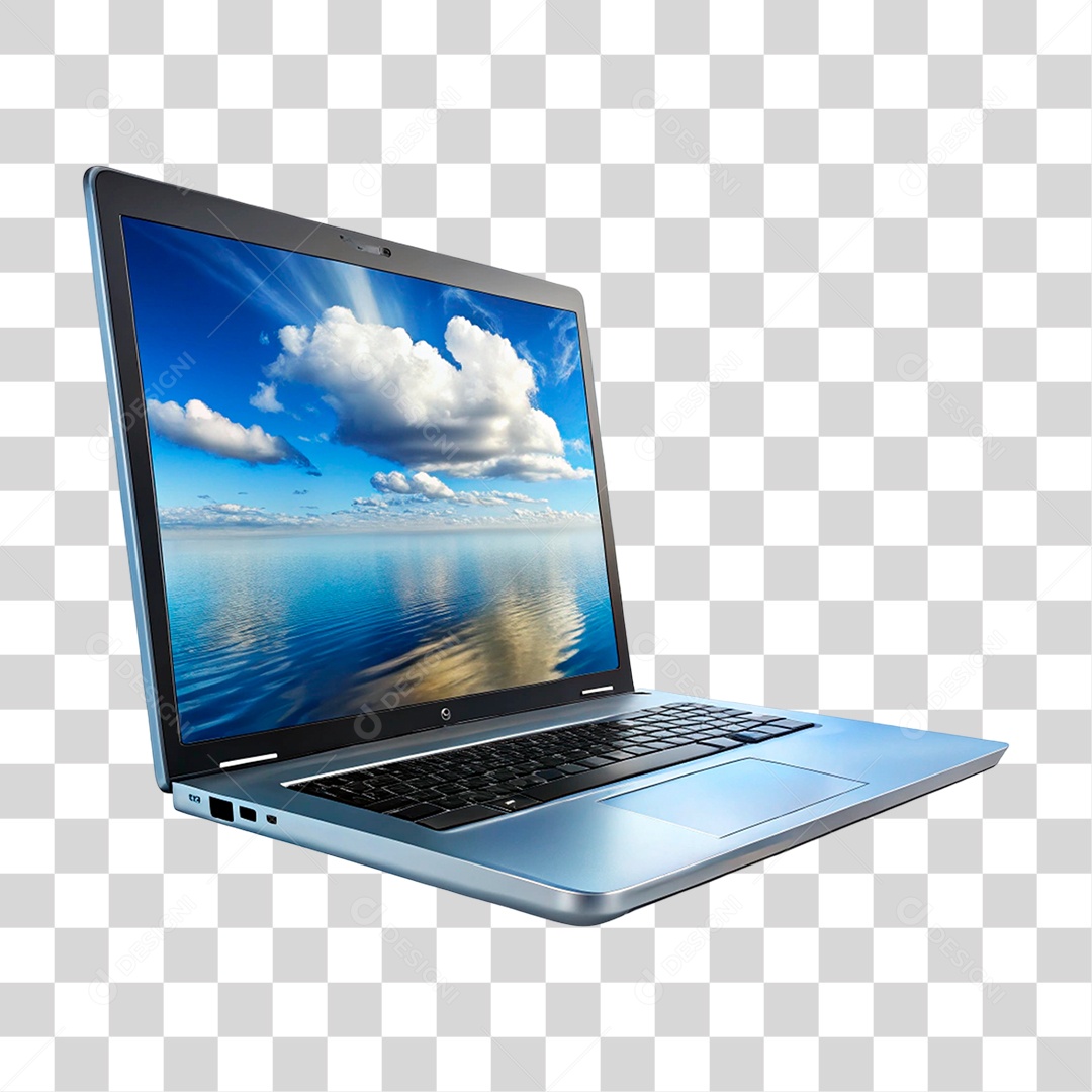 Ícone 3D Computador PNG Transparente