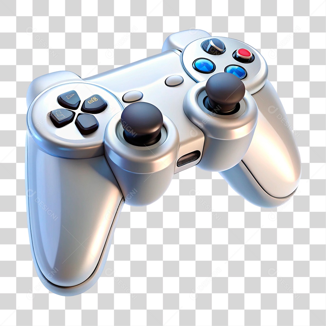 Controle de Vídeo Game PNG Transparente