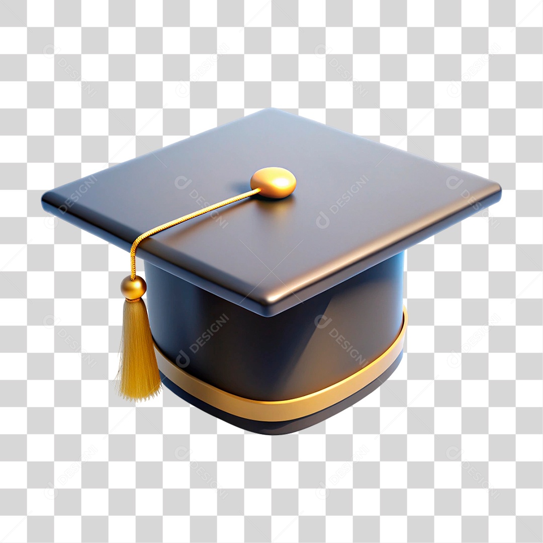 Chapéu de Formatura PNG Transparente