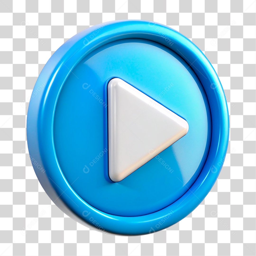 Ícone Botão de Reprodução PNG Transparente