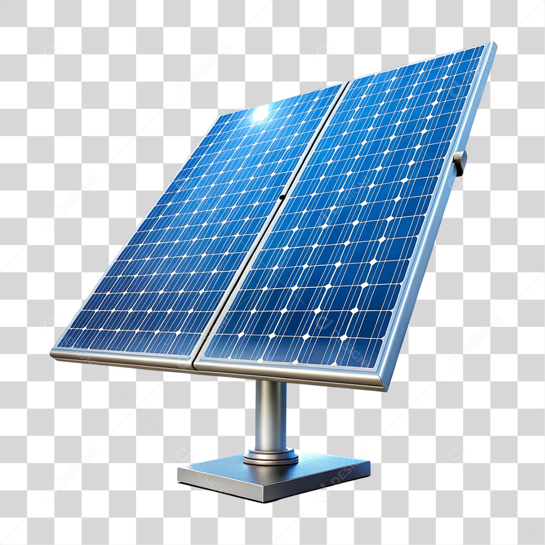 Placa Solar PNG Transparente