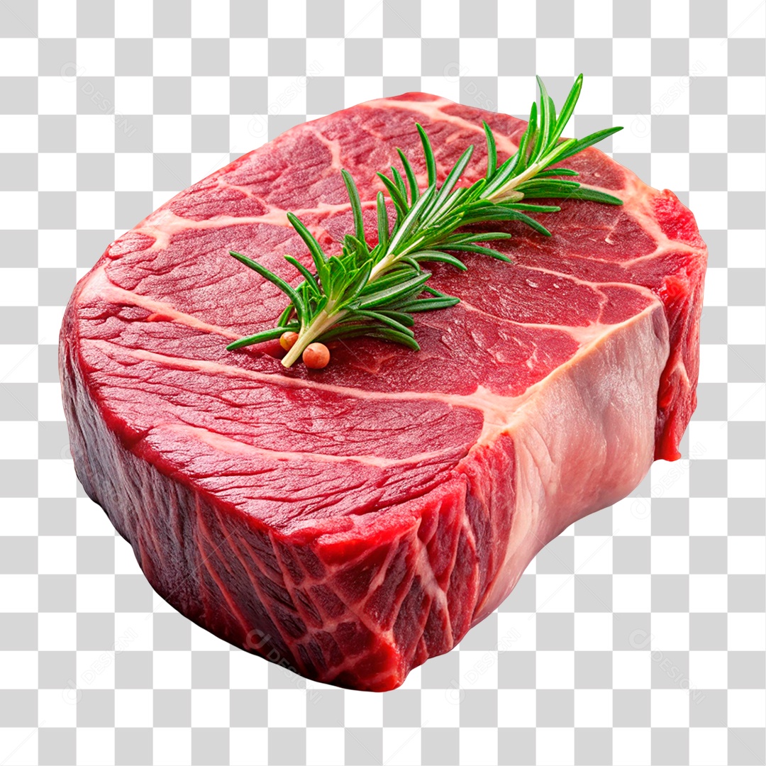 Pedaço de Carne Crua PNG Transparente