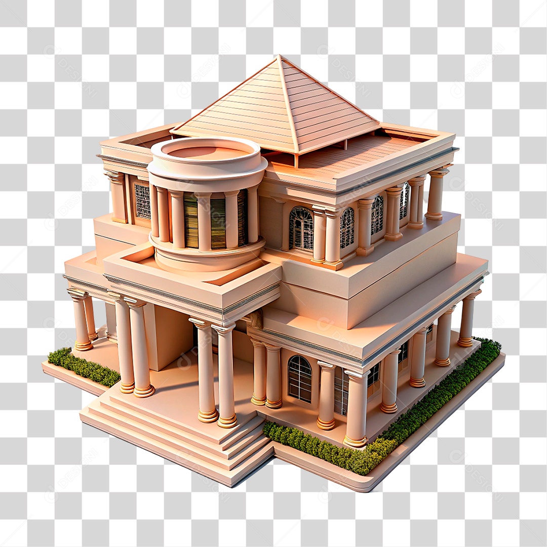 Mansão PNG transparente