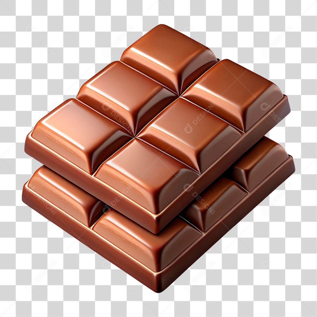 Barras de Chocolate PNG Transparente