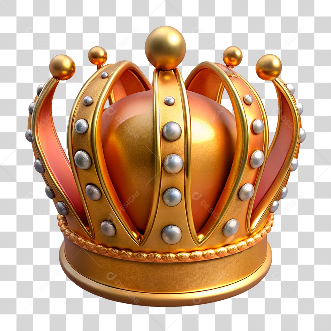Coroa Rei PNG Transparente