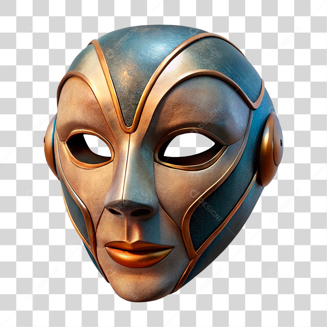 Mascara de Rosto PNG Transparente