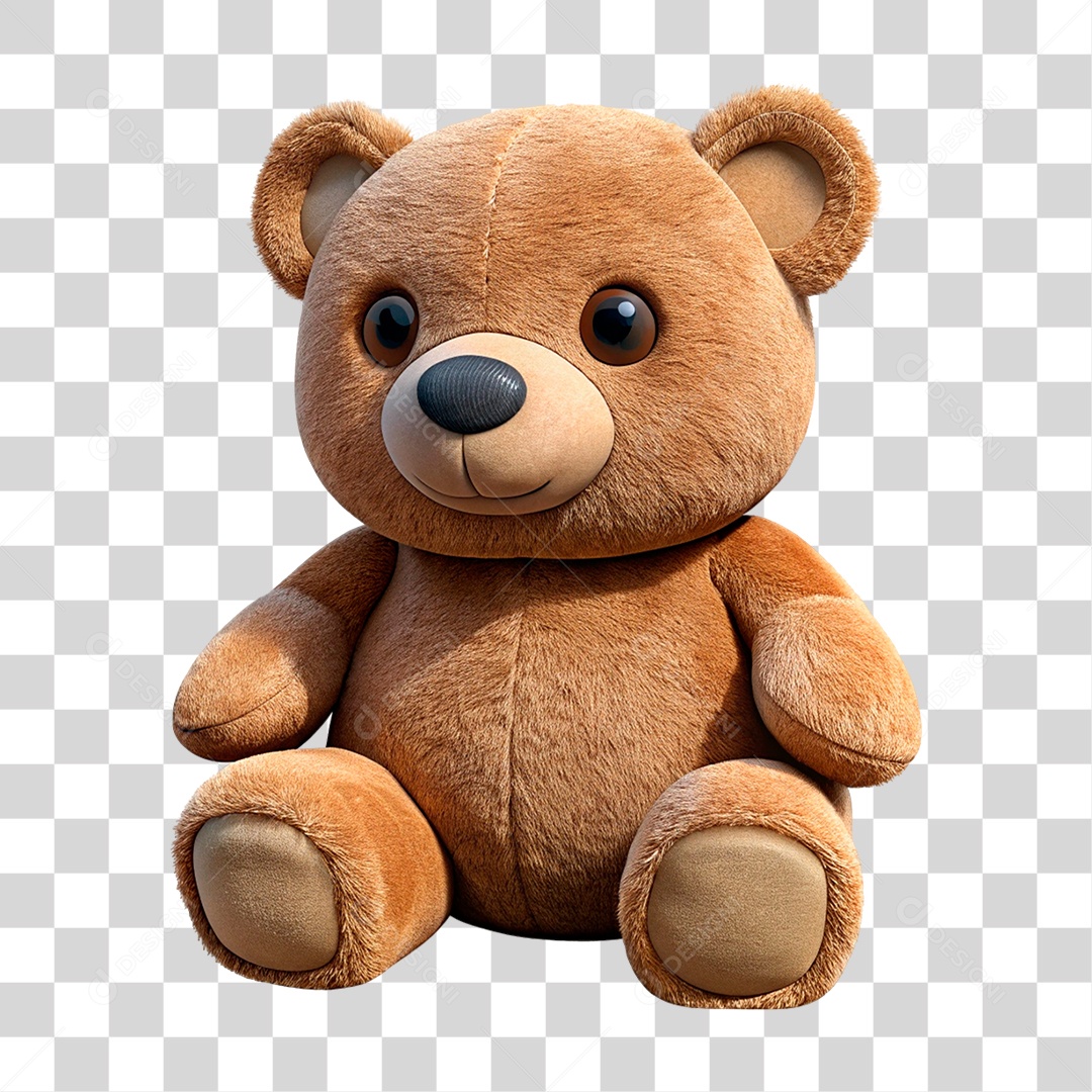 Urso de Pelúcia PNG Transparente