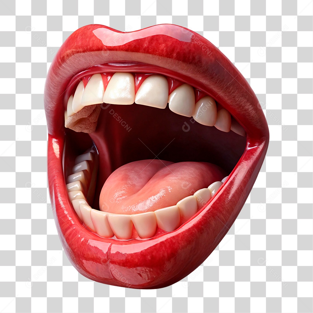 Boca PNG Transparente