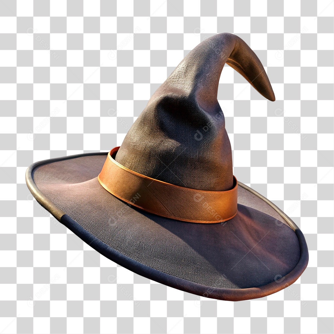 Chapéu de Bruxa PNG Transparente