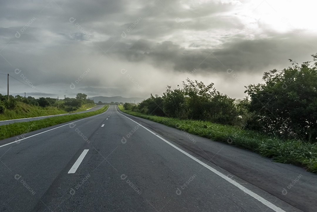 Double Lane Paved Highway
