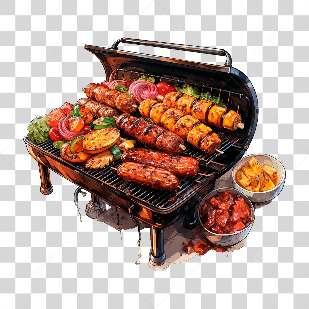 Carne Assando PNG Transparente