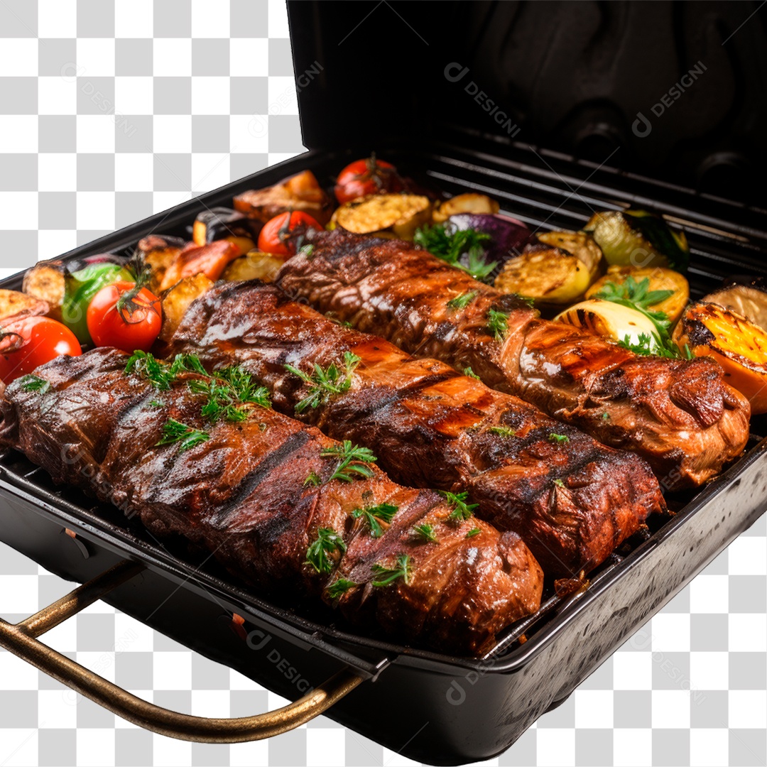 Carne Assando PNG Transparente