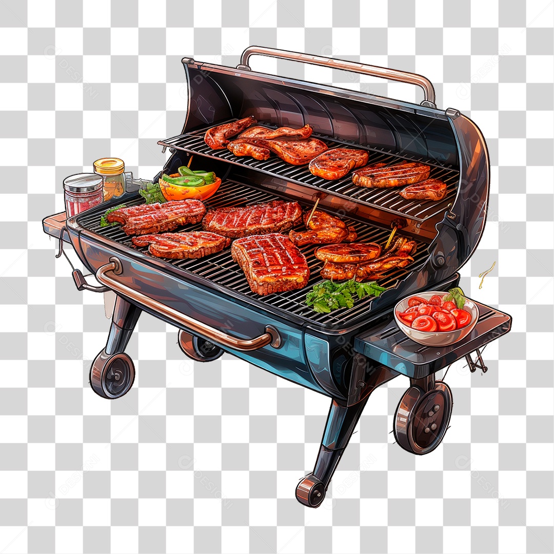 Carne Assando PNG Transparente