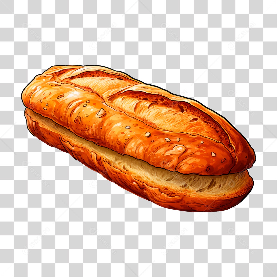 Transparent PNG Shape Bread