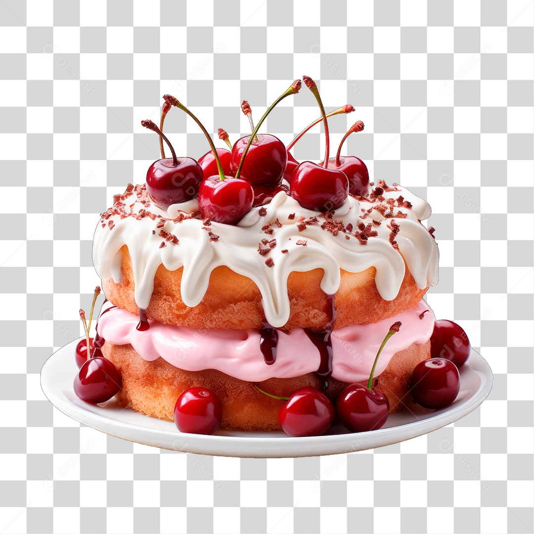 Bolo de Camadas PNG Transparente