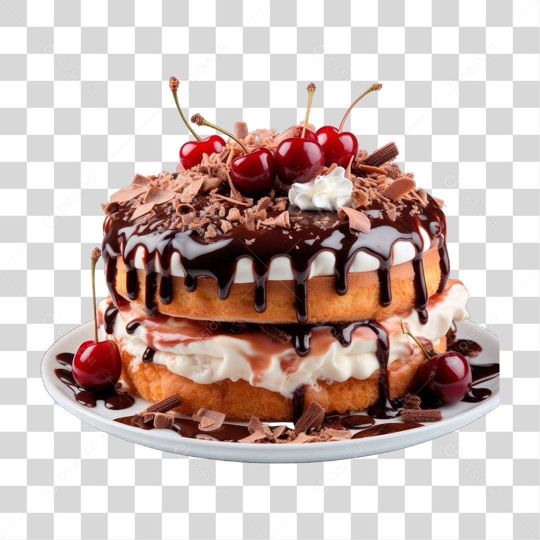 Bolo de Camadas PNG Transparente