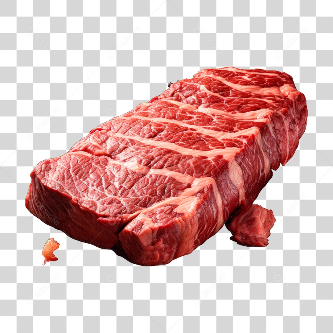 Pedaço de Carne Crua PNG Transparente