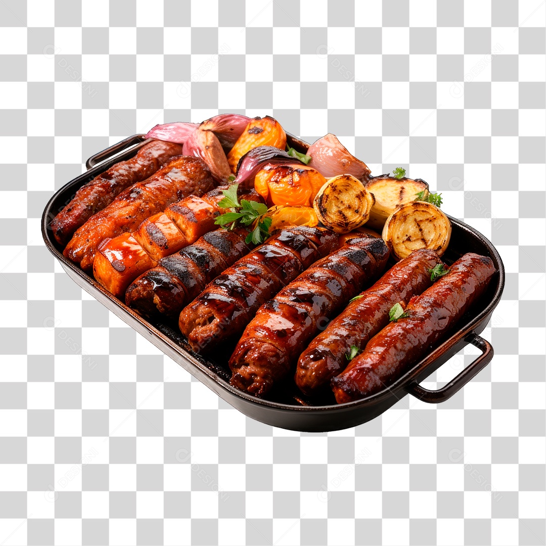 Forma com Linguiça PNG Transparente