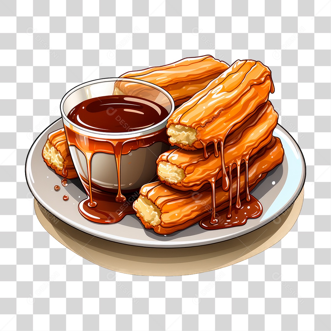 Churros PNG Transparente