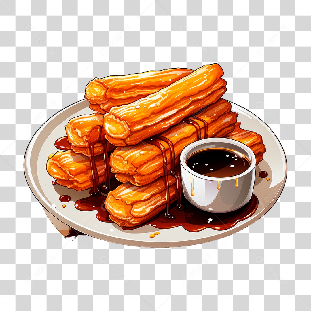 Churros PNG Transparente