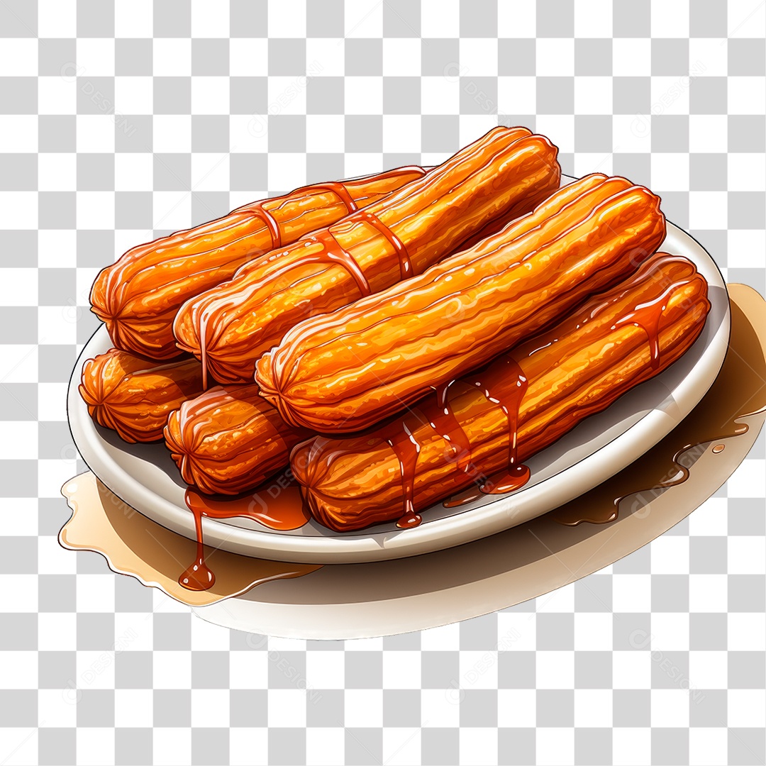 Churros PNG Transparente