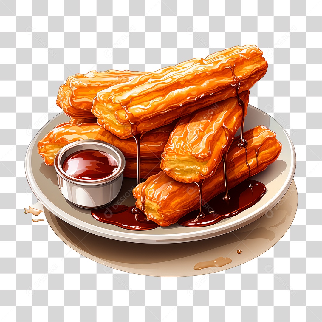 Churros PNG Transparente